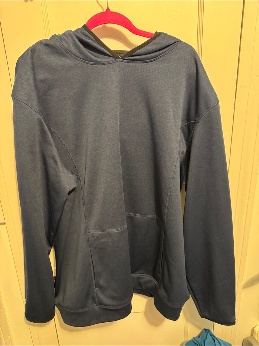 Holloway Men's Charcoal Hooded Pullover Sweatshirt